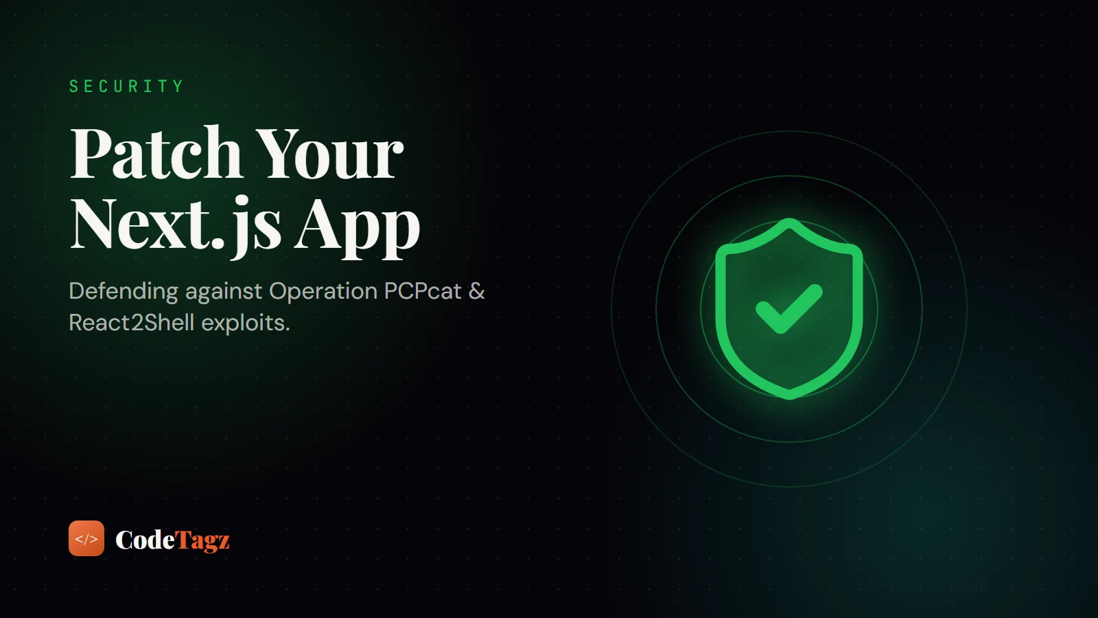 Next.js Security Patching Guide: Defending Infrastructure Against Operation PCPcat and React2Shell Flaws