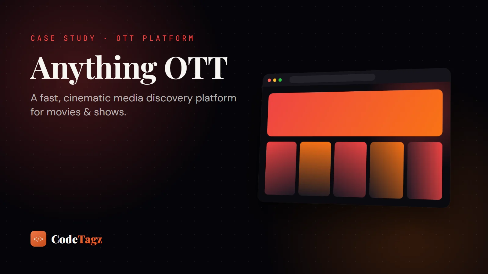 Frontend Engineering Case Study: Building Anything OTT Media Discovery Platform